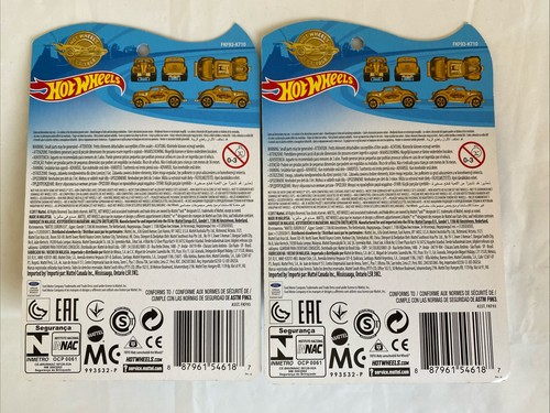 2xHot Wheels PASS 'N GASSER Golden 50th Anniversary GOLD EDITION With DRAG LIGHT - Picture 6 of 18