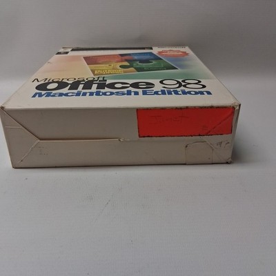 Microsoft Office 98 Macintosh Edition for sale online | eBay