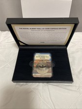 2021 ROYAL ALBERT HALL £5 CAPSULE EDITION LOW COA 098/500 Boxed