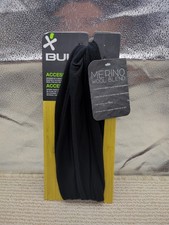 Bula Gaiter Neck Warmer Tube Black Merino Wool Blend Adult O/S