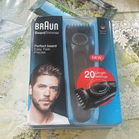 Braun BT3000 Beard Trimmer 20 Length Settings 1-10mm Black Battery