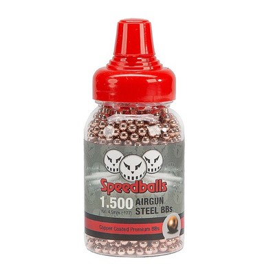 Speedballs Copper Coated Premium Steel-BBs Kal. 4,5 mm 1500 Schuss 