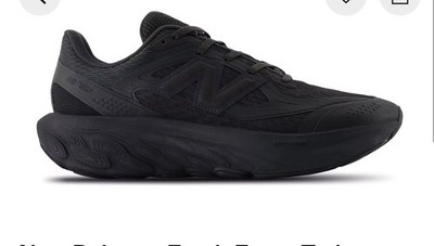Size 9.5 New Balance Fresh Foam Trainer Black Cement