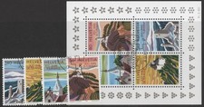 Switzerland 1987 Bicentenary of Tourism set of 4 + MS, used
