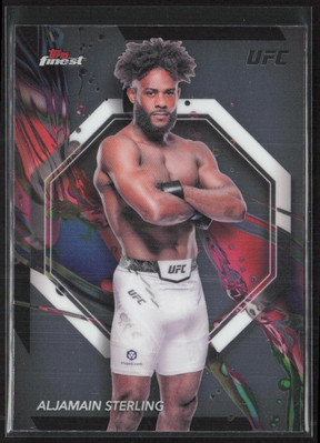 2024 Topps Finest UFC #58 Aljamain Sterling