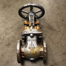 Newco 11F-CB2  2" Flanged Gate Valve. - USED