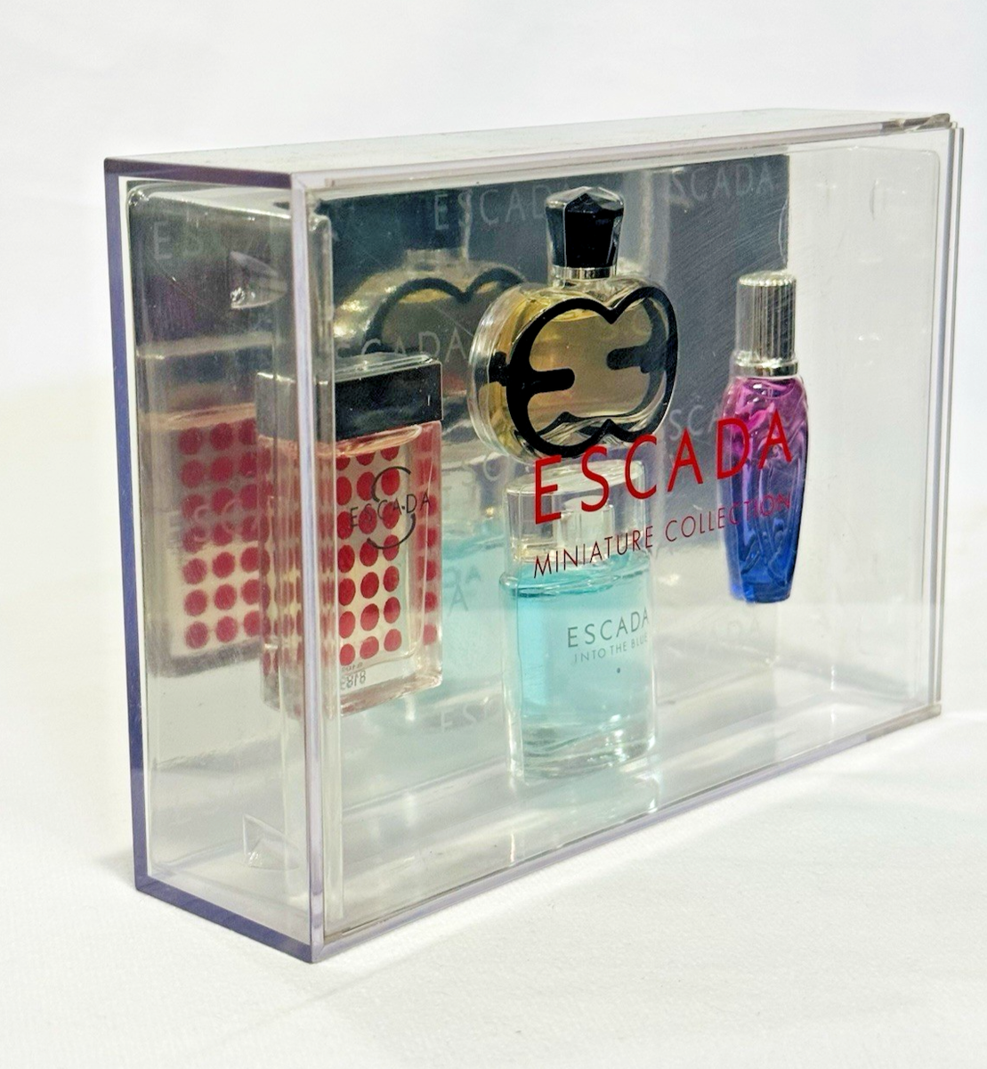 香水(女性用) Escarda perfume collectors Edition Miniature Collection Escada Women 4 Piece Mini Perfume Set New