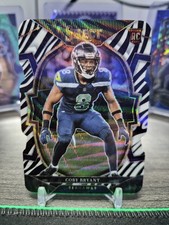 2022 Panini Select Coby Bryant Zebra Die-Cut RC 🦓 Seahawks SSP 🏈