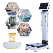 Profesjonalny analizator tkanki tłuszczowej BMI skaner ciała analiza składu + drukarka