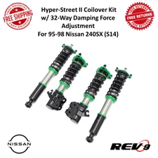 REV9 Hyper-Street II Coilover Kit w/ 32-Way Damping For 95-98 Nissan 240SX (S14)