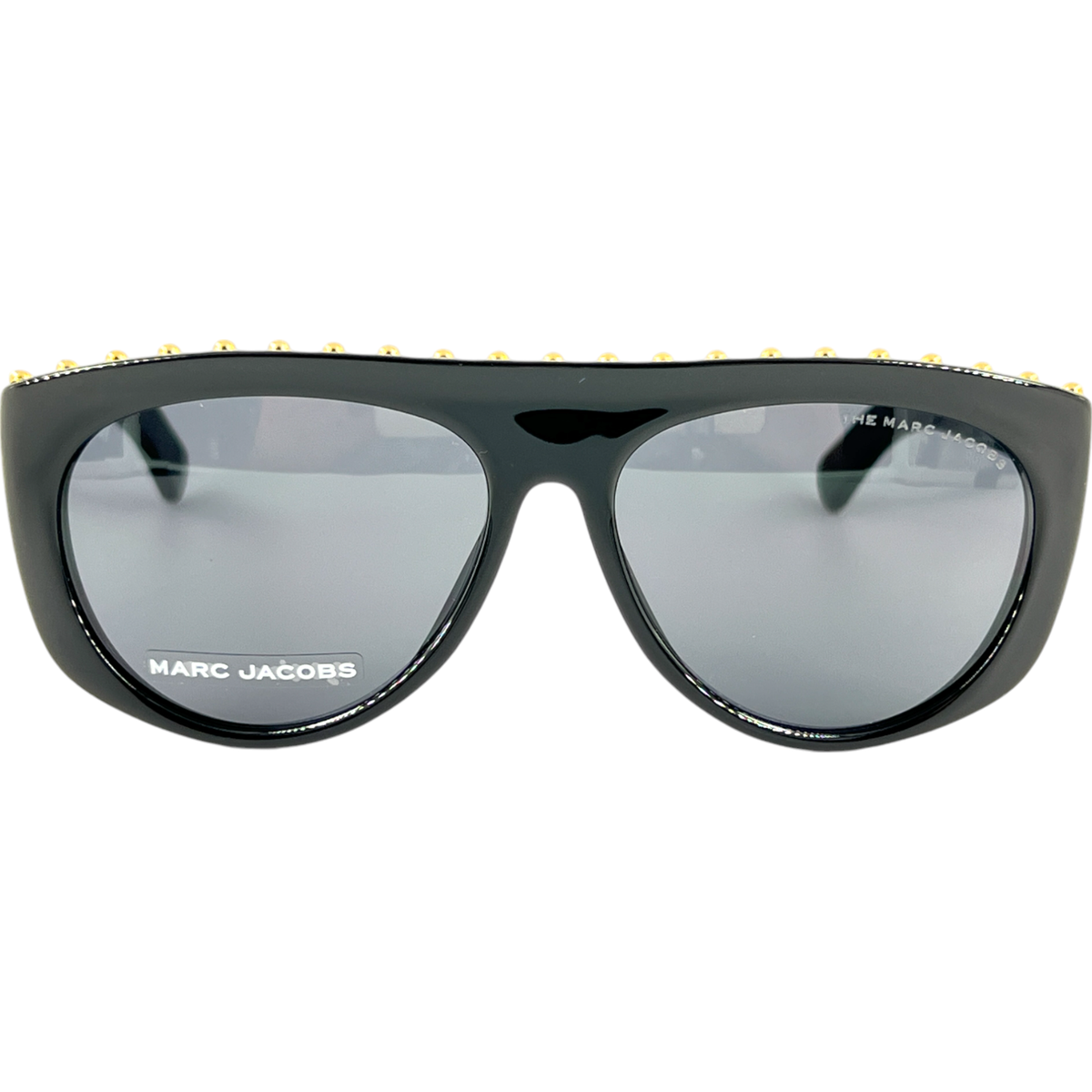 Marc Jacobs Marc 492S Unisex Plastic Sunglass 807IR Black 57  display picture 2