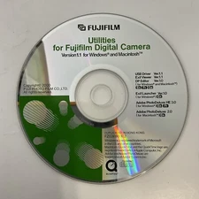 Fujifilm Utilities For Fujifilm Digital Camera Ver 1.1 Windows & Mac