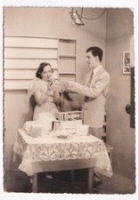 CUBAN STARS JORGE FELIX & LORETA BARRIOS STUNNING IMAGE CUBA 1950 Photo Y J 345