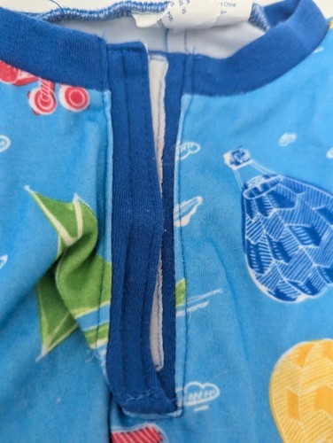 BUILD A BEAR Boats Seaside Sleeper Pj's Romper Clothes Outfit Rare Retired - Picture 2 of 4