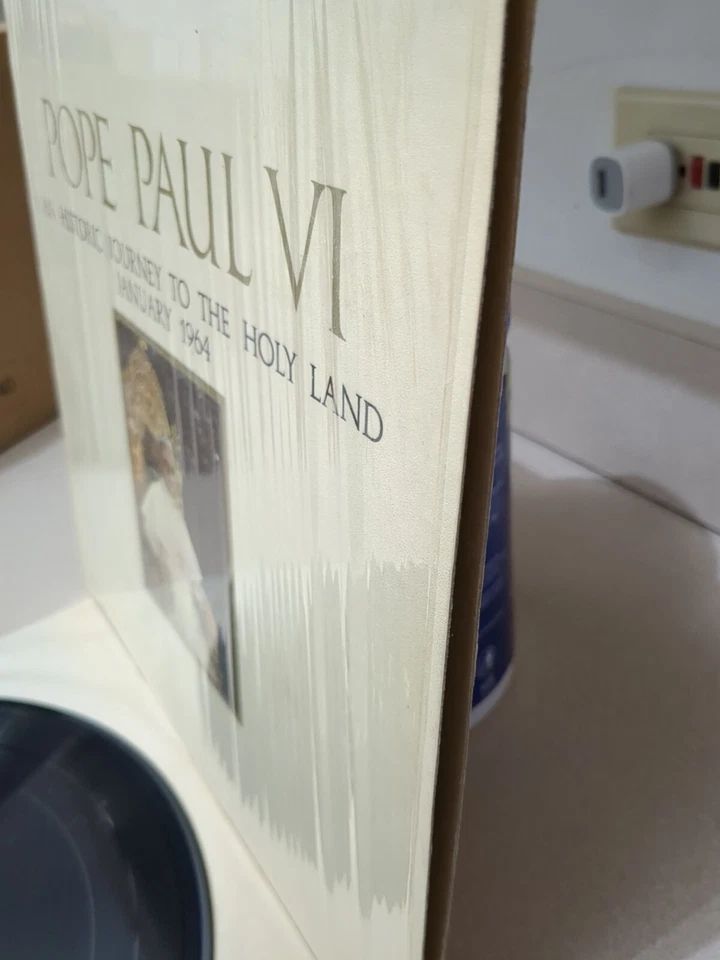Pope Paul VI: An Historic Journey to the Holy Land  January 1964  LP Family-owne Foto 4 de 4