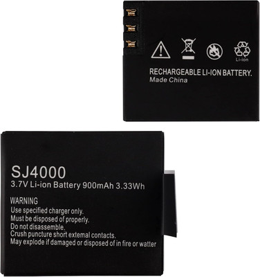 E-Yiiviil Ersatzakku SJ4000 Kompatibel Mit AKASO EK5000 EK7000 SJCAM SJ4000 SJ50