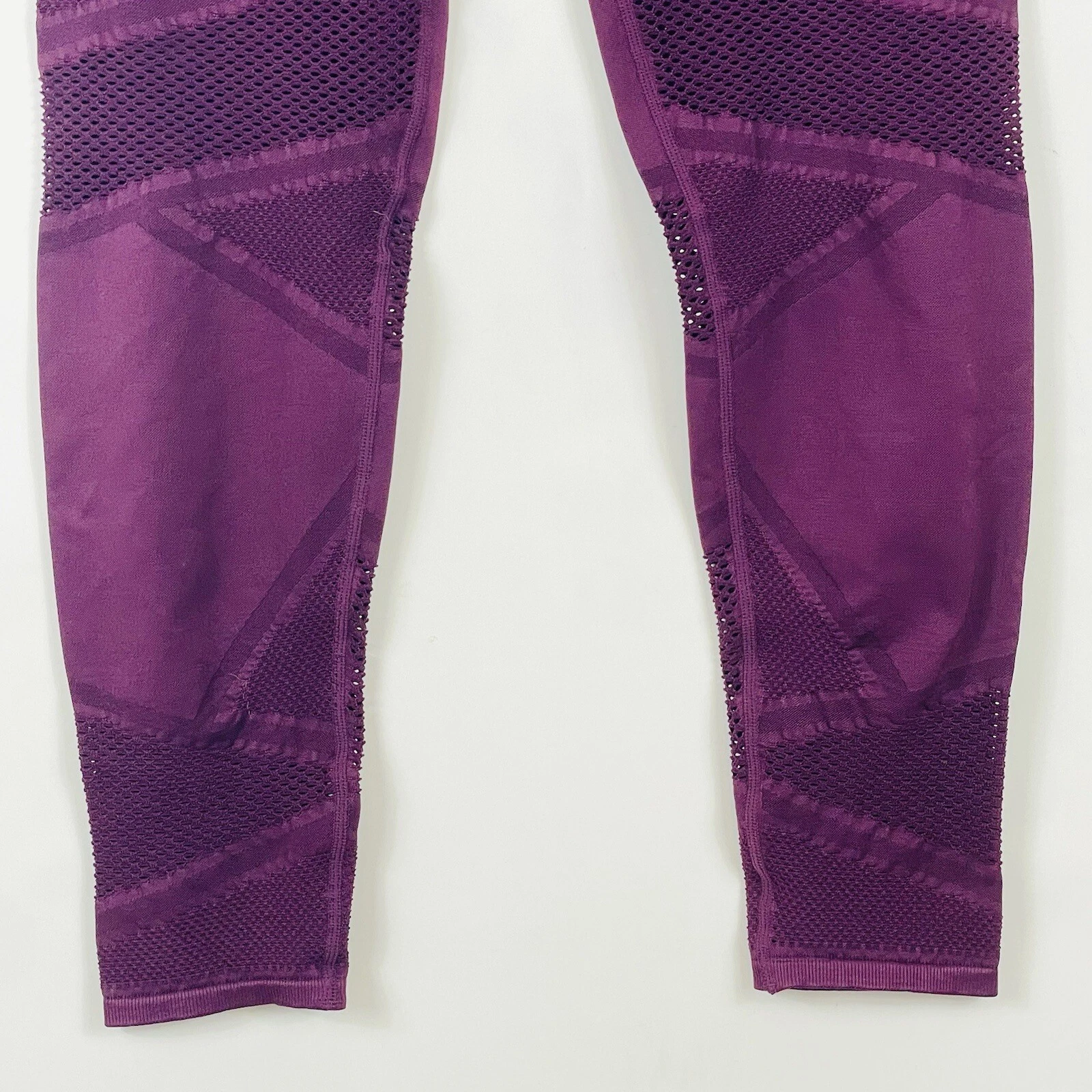 fabletics mesh knee ankle compression leggings