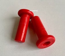 2 x John Guest 12mm Red End Plug Push Fit Pipe Water Fitting Connector