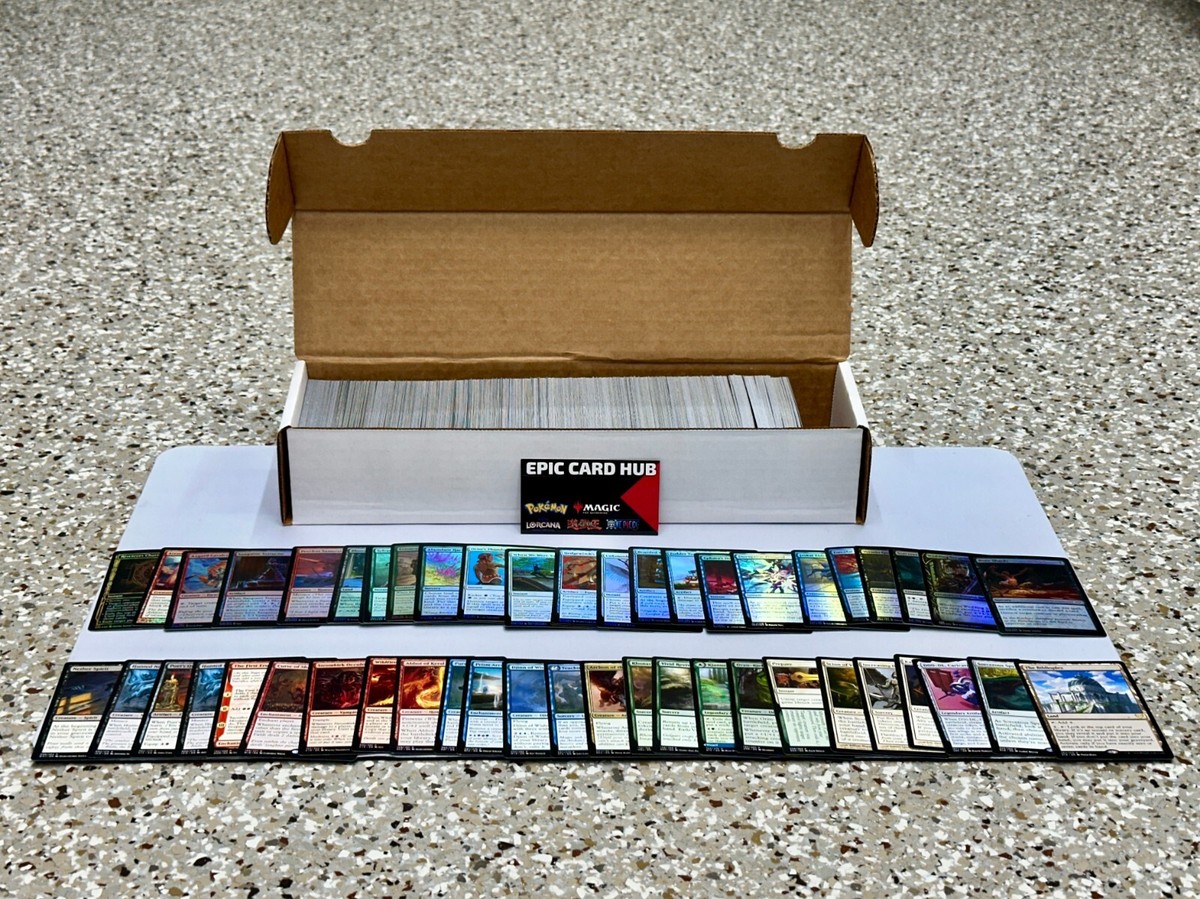 1000 MTG Cards - Magic the Gathering Lot w/ FOILS & RARES! (NO