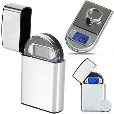 Mini 0.01g x 200g Gramm Digital Pocket ''Feuerzeug'' Waage Schmuck Diamant Gewicht