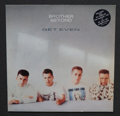 BROTHER BEYOND get even VINYL rarest ENGLAND IMPORT greatest shape 1988 nice