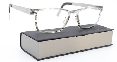 LINDBERG Brille 1020 54-18 135 AG56 Acetanium Gray Pattern Optic Denmark + Case