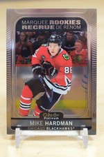 2021-22 OPC Platinum Marquee Rookies #222 Mike Hardman - Chicago Blackhawks