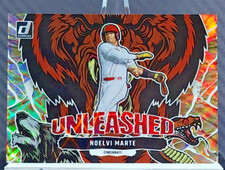 2023 Donruss Unleashed GOLD /99 - NOELVI MARTE #U19 - Reds RC SP