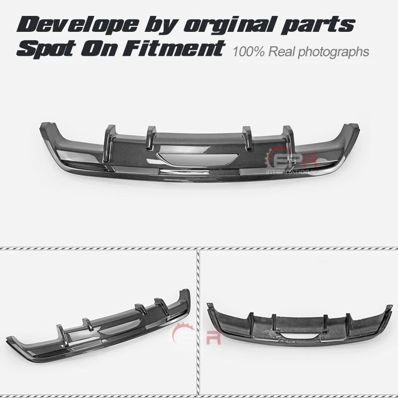 For Lexus LC 500 URZ100 (17.03 Onwards) TM Type Carbon Fiber Rear Diffuser - Imagen 4 de 4