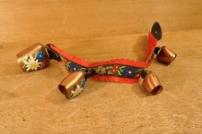 Copper bells magnificent strap dirndl costume jewelry Oktoberfest folk festival Bavaria