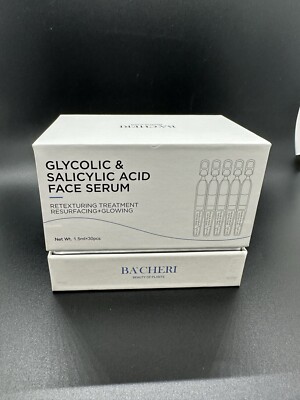 Meso Serum GLOW Glycolic Salicylic Micro Needle, 30ML Aesthetic Serum Teen Acne