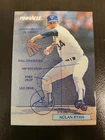 1992 Pinnacle Nolan Ryan Rangers Baseball card #618