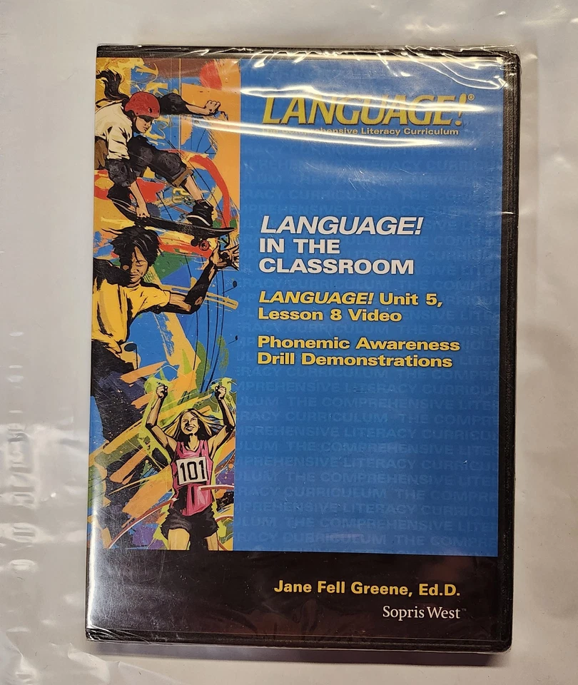 Sopris West Language! E-Reader Book A Instructional Text Selections DVD/CD New - Image 2 of 4