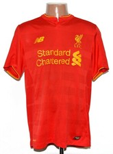 LIVERPOOL ENGLAND 2016/2017 HOME FOOTBALL SHIRT NEW BALANCE SIZE L ADULT