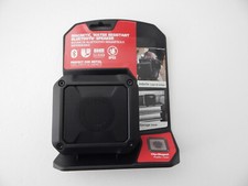 New Jobsite Magnetic Bluetooth Stereo Speaker Black New