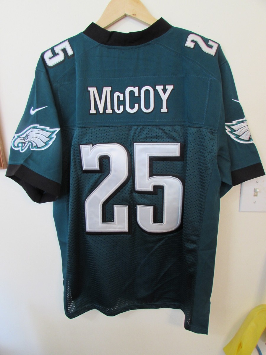 【NFL】未使用タグ付き EAGLES ユニフォーム McCOY A-3650 LeSean McCoy #25 Philadelphia Eagles Green On Field