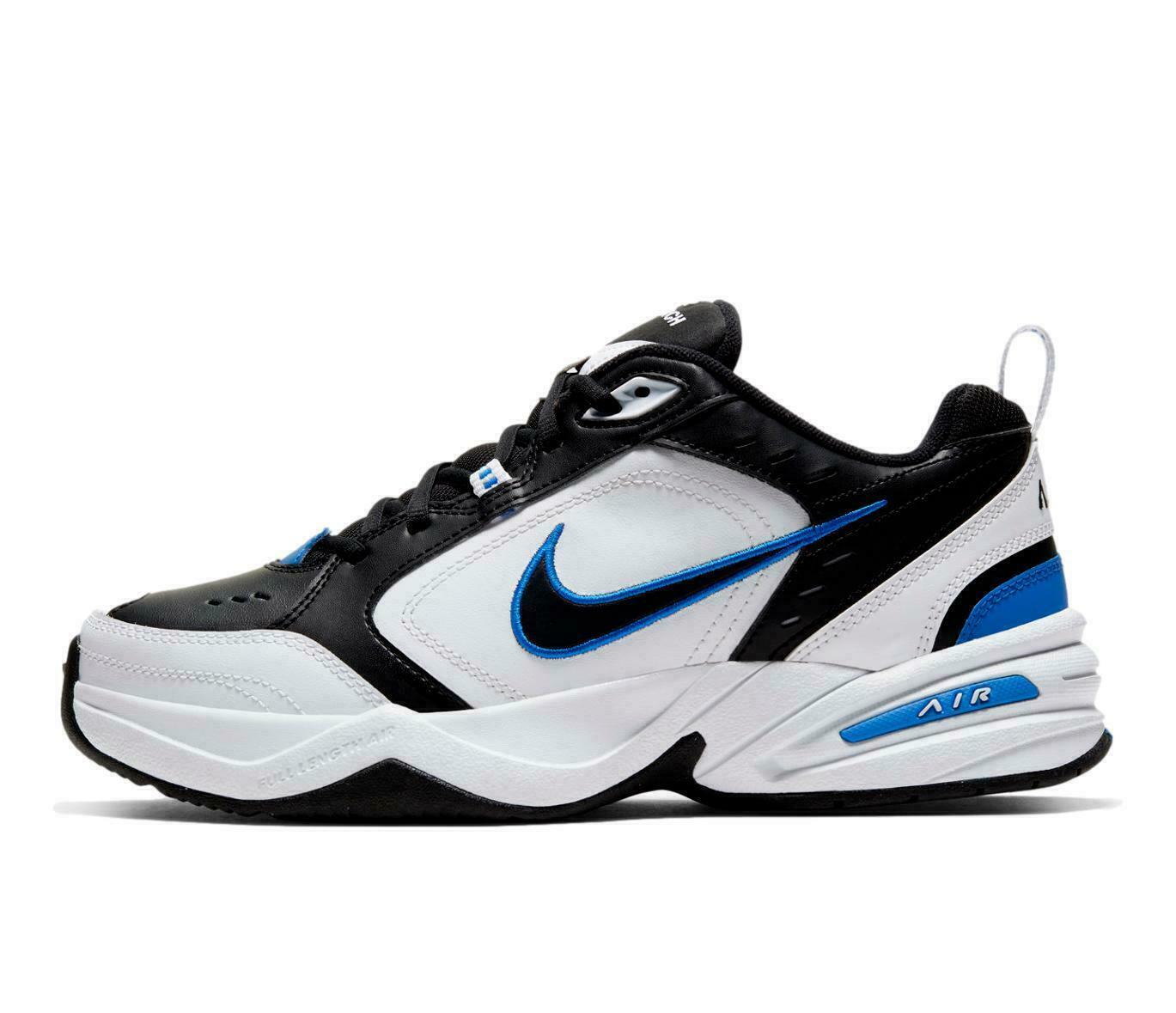 Nike Men's Air Monarch IV (Black/White 