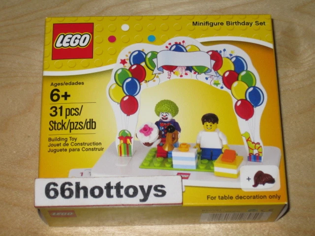 Lego minifigure birthday set sales