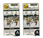 GREEN BAY PACKERS Aug 16, 2004 GAME DAY PROGRAM 2 TICKETS CLETIDUS HUNT B22 — photo 4