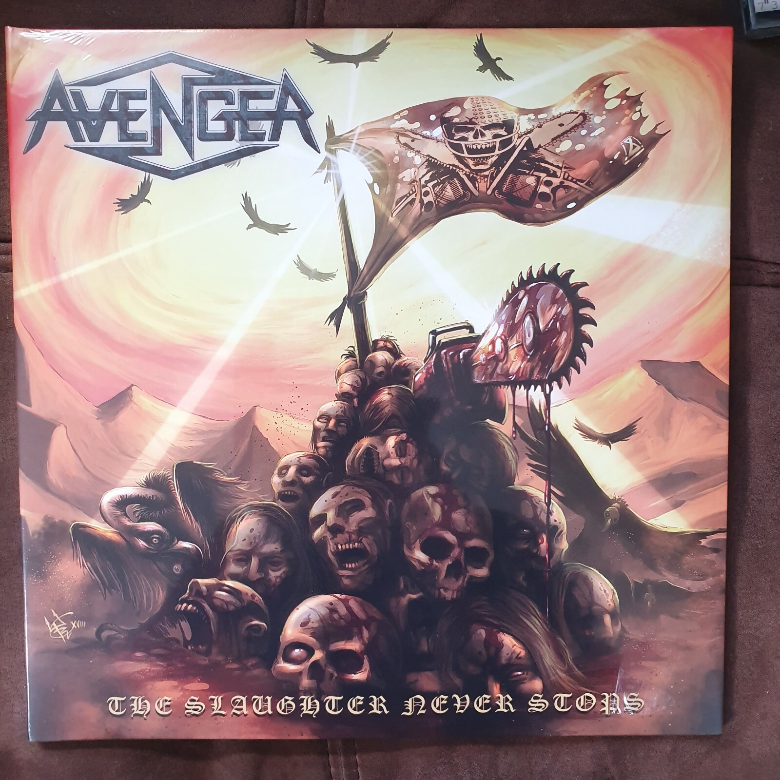 Avenger - Slaughter Never Stops Vinyl