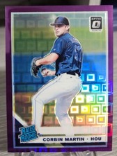 Corbin Martin 2019 Donruss Optic Rated Rookie Purple Pandora Prizm /99 #94