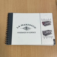 La Marzocco FB/80 / GB/5 Operating Information Manual Booklet - Italian Language