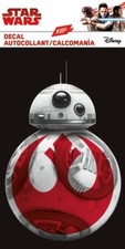 Disney Star Wars The Last Jedi BB-8 Car Window Decal Sticker colored