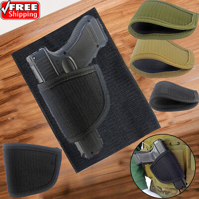 Universal Adjustable Pistol Holster Hook & Loop Concealed Carry Gun ...