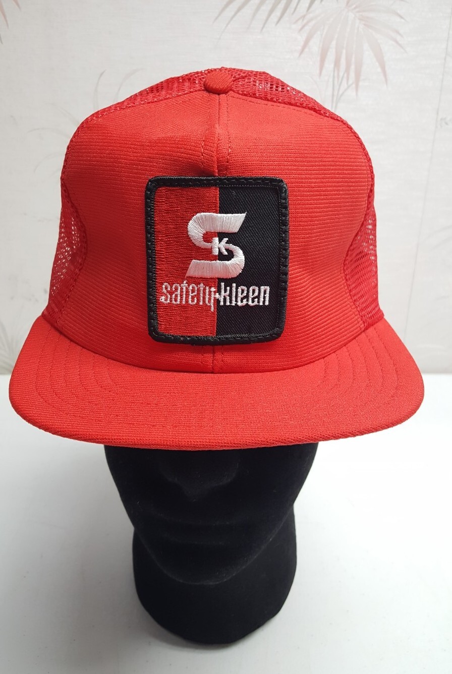 Safety Kleen SK Big Patch Trucker Hat Cap Mesh Made U… Gem