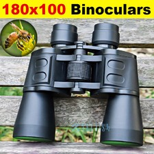 180x100 HD Military Zoom Powerful Binoculars Day/Low Night Optics Hunting  Case