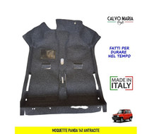 Moquette Pavimento Antracite NUOVA Fiat Panda 141/141A Sisley 1986-2003 Ricambio
