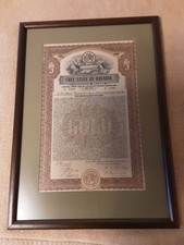 Free State of Bavaria - Freistaat Bayern, 6 1/2% Gold Bond 1925 (1.000 $) braun