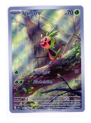 Igamaro 087/086 Mega Entwicklungen Wachsendes Chaos Deutsch/German Pokemon Karte - Bild 1 von 2