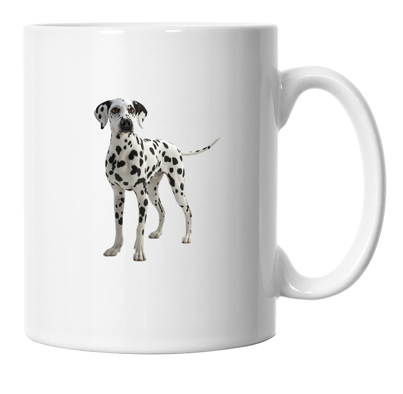 Dalmatian Mug,  Dalmation Watercolour Image Picture Mug